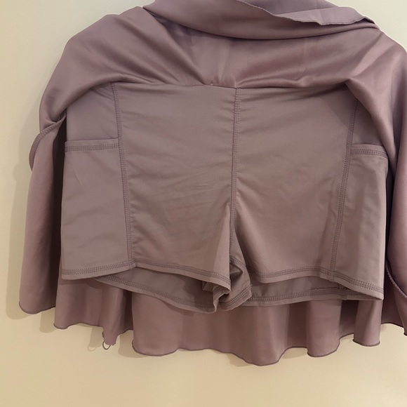 Mauve Women's Tennis Skort - Picture 3 of 4